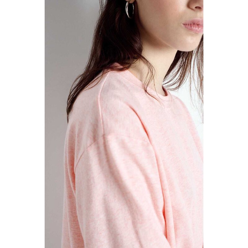 American Vintage Boat Neck Long Sleeve T-Shirt image number 2